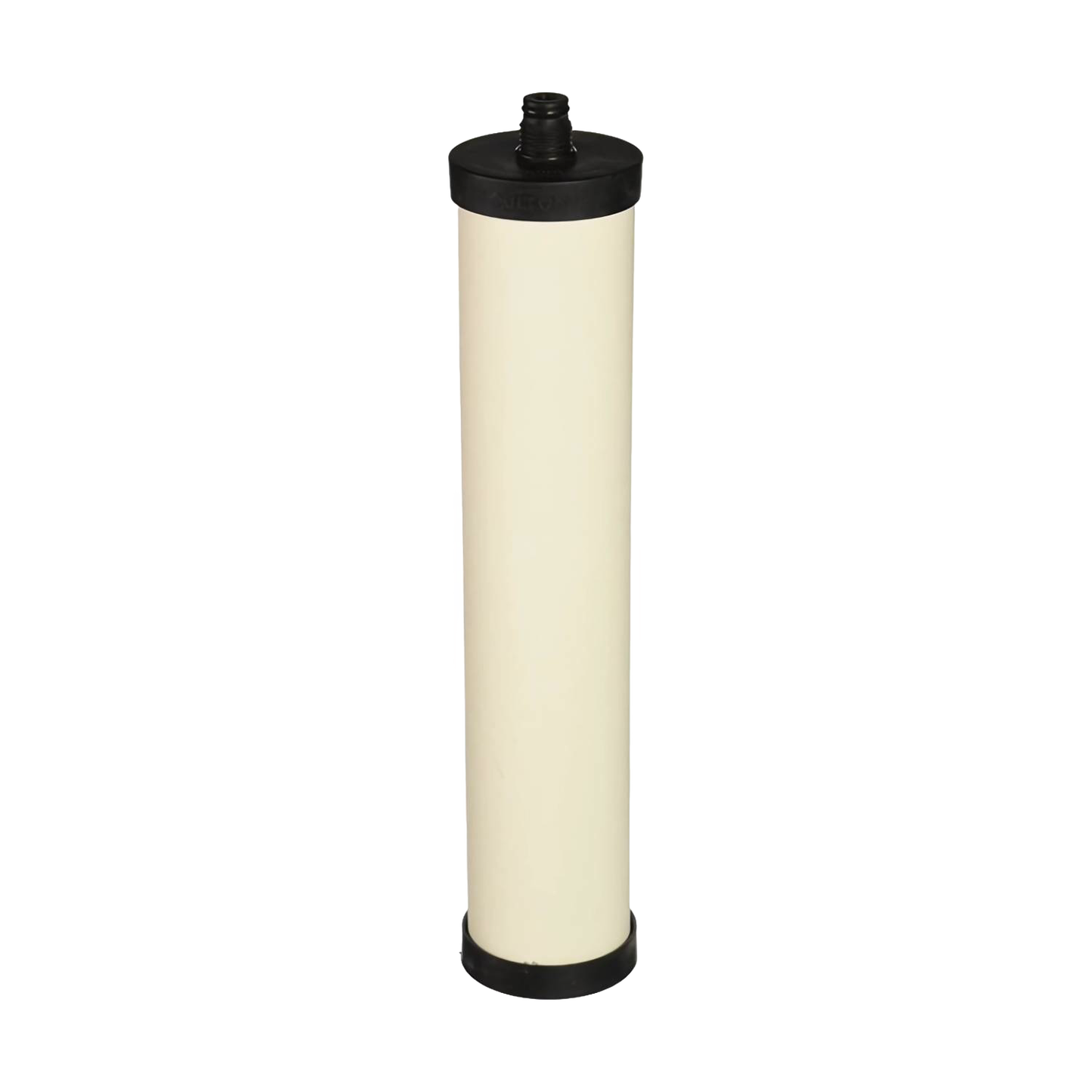 Replacement ceramic water filter element with black end caps designed to reduce chlorine, bacteria, cysts, sediment, and heavy metals, suitable for Appliances, Emergency Supplies, and Water Heating and Treatment collections.