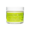 Clear jar of peppermint brushing soap tooth suds with bright green label detailing nonabrasive, enamel-strengthening formula, part of USA made health and wellness grooming collection.