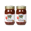 Pair of handcrafted Spicy Chipotle apple butter barbeque sauce jars, made in USA, ideal for Farm, Garden & Tool, Kitchen & Food, Apple Harvest Supplies, Food, Pantry, Best Sellers, and Promo Eligible collections.