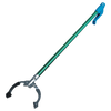 Nifty Nabber with lightweight aluminum shaft, blue ergonomic handle, and claw gripping end, designed for easy reach and grab tasks in Home & Decor and Household Helpers collections.