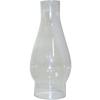 Clear glass chimney with a 2-5/8 inch base, designed as a replacement globe for oil lamps, featured in Lamps & Lighting, Parts and Accessories, Chimneys and Globes, and Best Sellers collections.