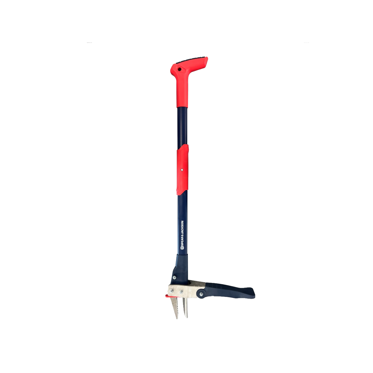Mechanical weed puller with rust-resistant stainless steel claws and long nylon fiberglass handle for ergonomic garden use, featured in Farm, Garden & Tool, Lawncare, and Garden Accessories collections.
