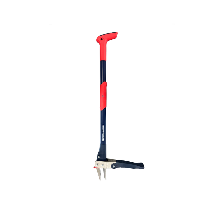 Mechanical weed puller with rust-resistant stainless steel claws and long nylon fiberglass handle for ergonomic garden use, featured in Farm, Garden & Tool, Lawncare, and Garden Accessories collections.