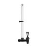 Clear glass tube spigot with black plastic base and lever for monitoring water levels in Berkey water filters, featured in Appliances, Water Heating and Treatment, and Best Sellers collections.