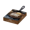 Brownie dessert mix package featuring a 6-inch cast iron skillet with rich chocolate brownie and a scoop of melting vanilla ice cream, handcrafted for Kitchen & Food, Dry Goods and Mixes, Best Sellers, Promo Eligible collections.