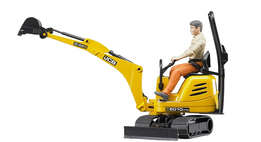 Bruder Toys JCB 8010 CTS Micro Excavator with Worker