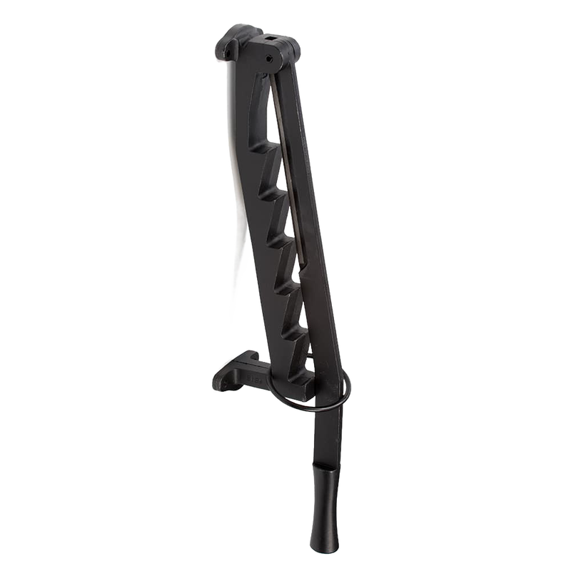 Handcrafted black metal kindling splitter designed for wall mounting, featuring a durable steel wedge and ergonomic handle, ideal for Farm, Garden & Tool, Wood Cutting and Hauling, Best Sellers, and Promo Eligible collections.