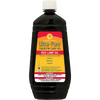 Plastic bottle of red ultra-pure paraffin lamp oil with white cap, labeled for clean, sootless, smokeless, and odorless use in lamps and oil candles, part of lamps & lighting, parts and accessories, lamp and lantern fuel, best sellers, and promo eligible collections.