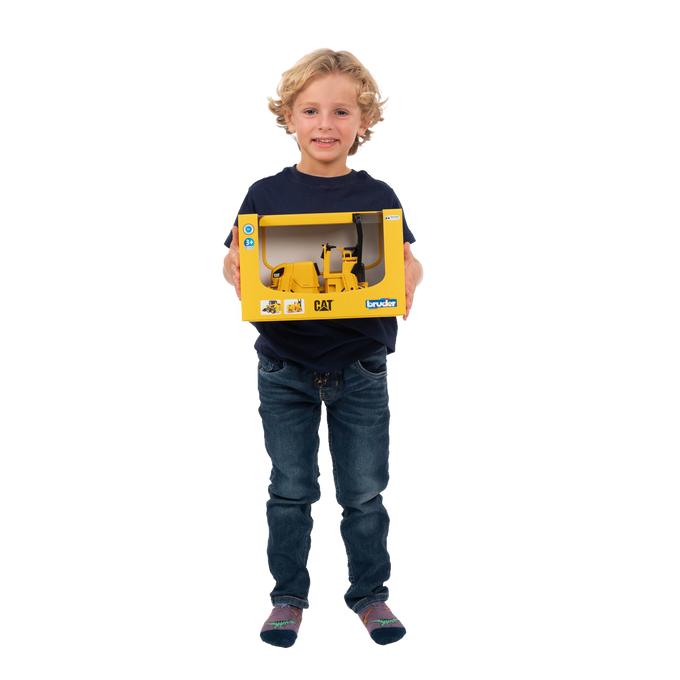 Bruder Toys Cat Asphalt Drum Compactor