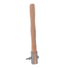 Handcrafted hardwood saw handle with smooth finish and reinforced steel socket, designed for comfort and durability, part of Farm, Garden & Tool and USA Made collections.