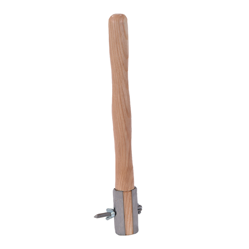 Handcrafted hardwood saw handle with smooth finish and reinforced steel socket, designed for comfort and durability, part of Farm, Garden & Tool and USA Made collections.
