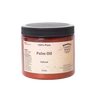 Container of refined pure palm oil in a 14-ounce jar, ideal for soapmaking, handcrafted and made in USA, featured in Health & Wellness, Soaps and Soapmaking, Soapmaking Supplies, and Best Sellers collections.