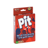 Bright red box of a fast-paced, lively card game featuring bold white "Pit" text and silhouette of cheering players, ideal for Toys, Books & Games and Best Sellers collections.