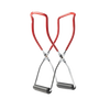 Pair of handcrafted canning jar lifters with red handles and black gripping ends, designed for safe food preservation in Kitchen & Food and Canning Accessories collections.