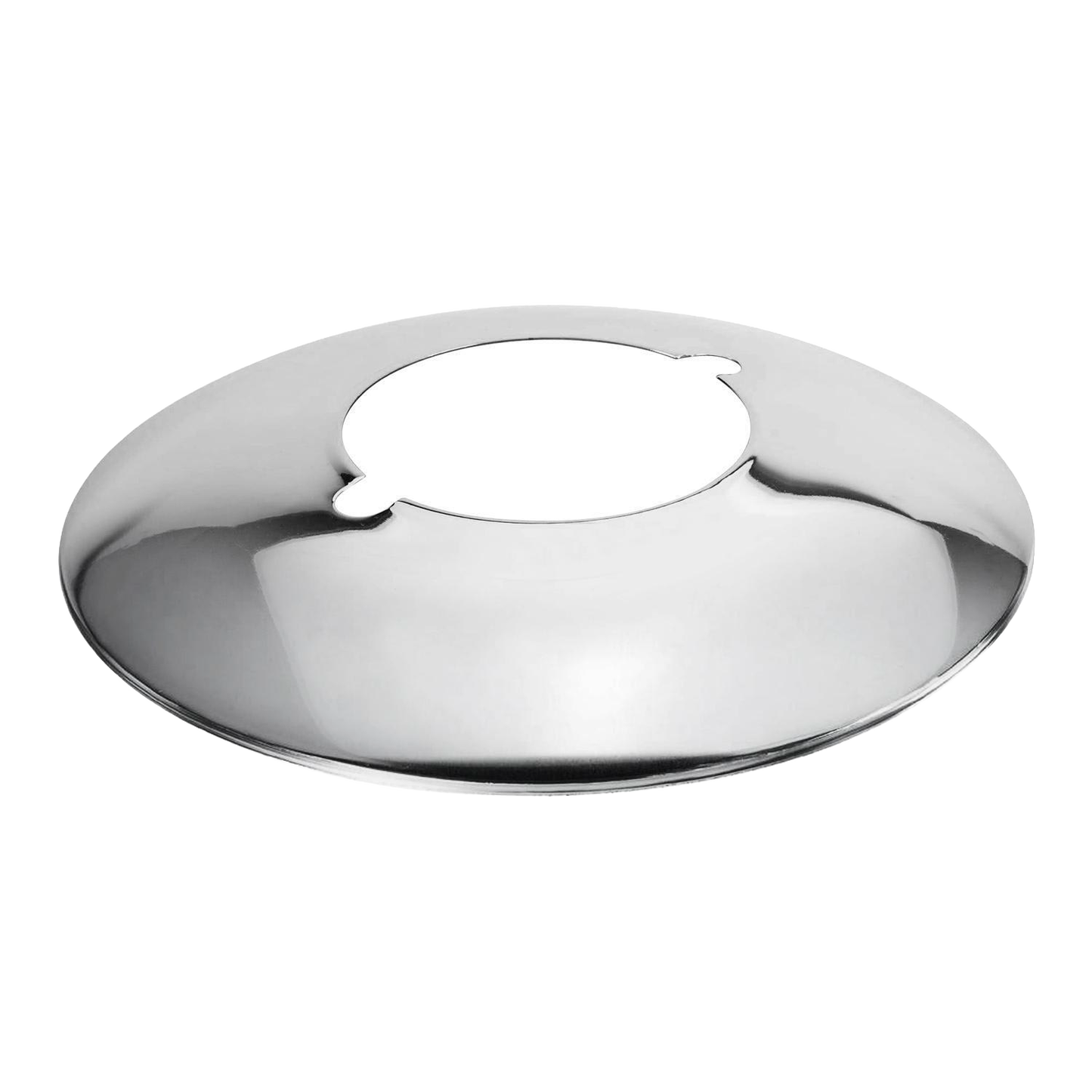 Polished metal reflector designed to enhance and focus downward light from pressure lamps, ideal for Lamps & Lighting, Parts and Accessories, Other Parts, Best Sellers, and Promo Eligible collections.