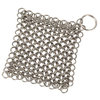 Handcrafted stainless steel chainmail cleaner for cast and wrought iron cookware, designed for effortless scrubbing, featured in Home & Decor, Household Cleaning, and Best Sellers collections.