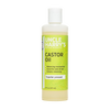 Bottle of Uncle Harry's castor oil moisturizer with expeller pressed formula, designed for skin and hair care, part of Health & Wellness, Grooming, and USA Made collections.