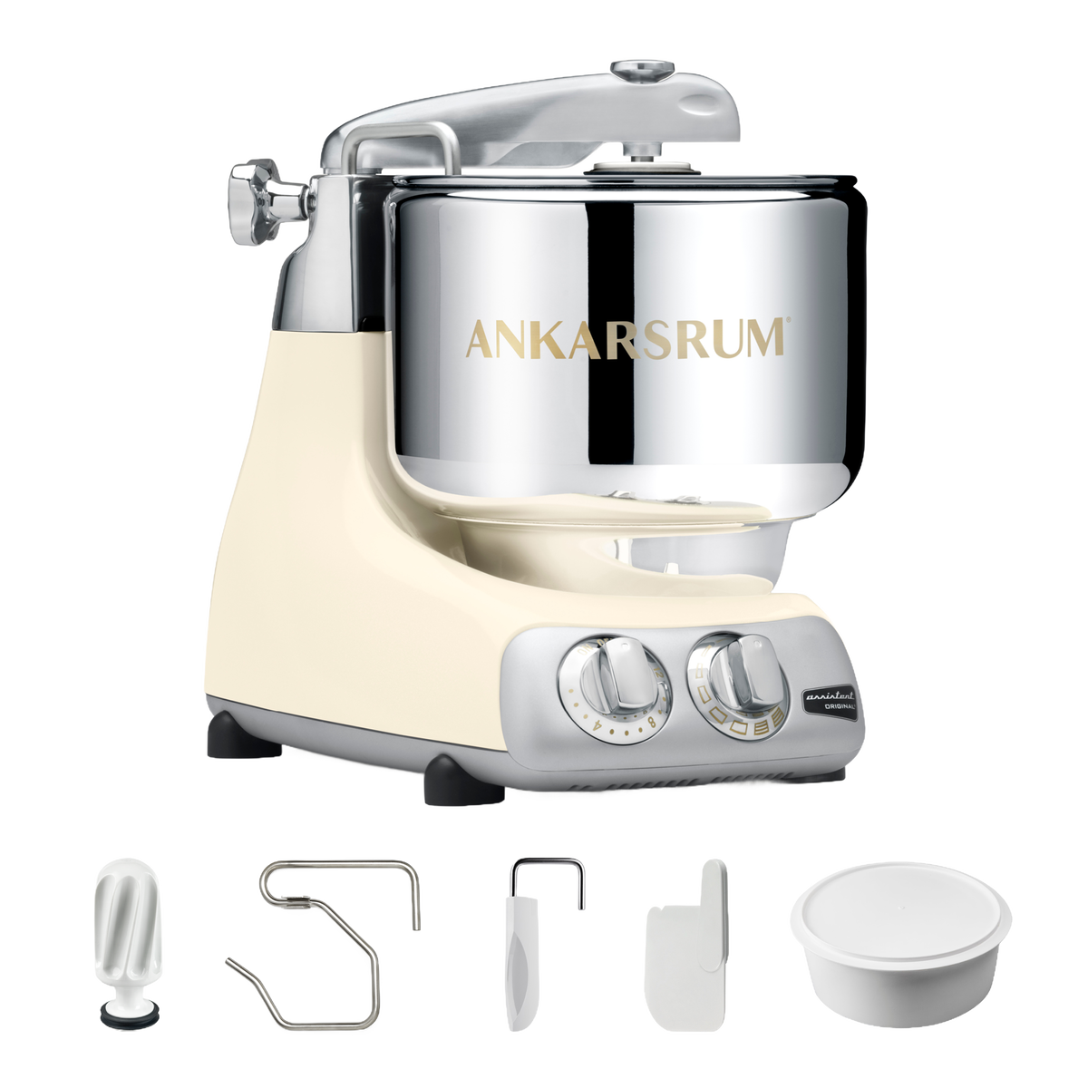 Ankarsrum Assistent Original Stand Mixer with Essential Tools