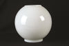 Classic opal glass ball oil lamp shade with smooth, glossy finish, ideal for Lamps & Lighting, Parts and Accessories, Lamp Shades, Best Sellers, and Promo Eligible collections.