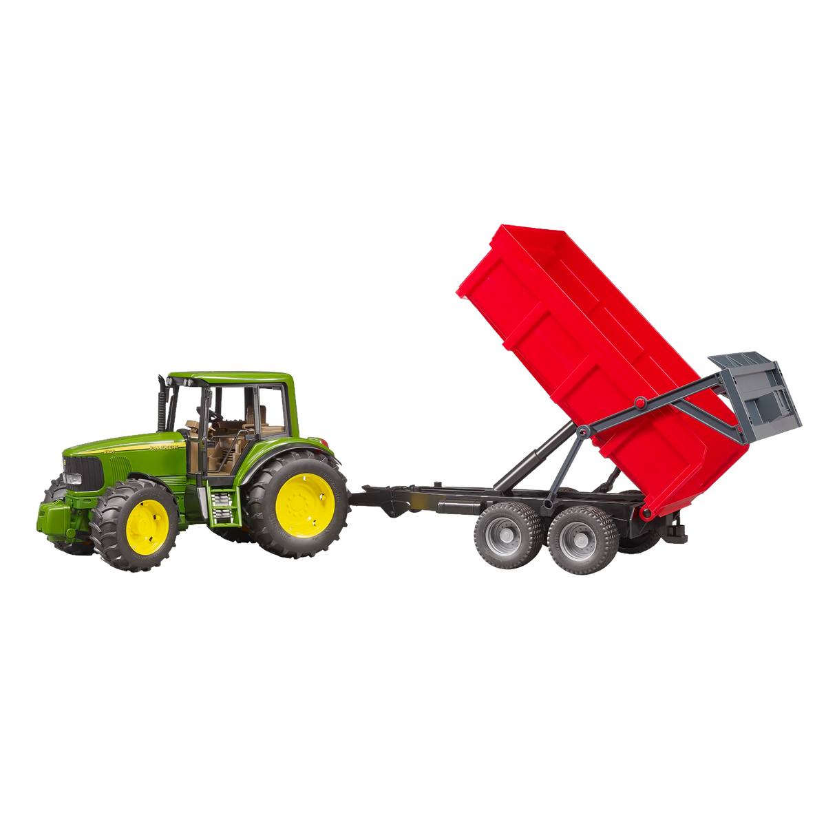 Bruder Toys John Deere 6920 Tractor with Tipping Trailer