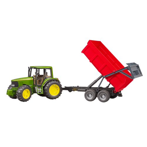 Bruder Toys John Deere 6920 Tractor with Tipping Trailer