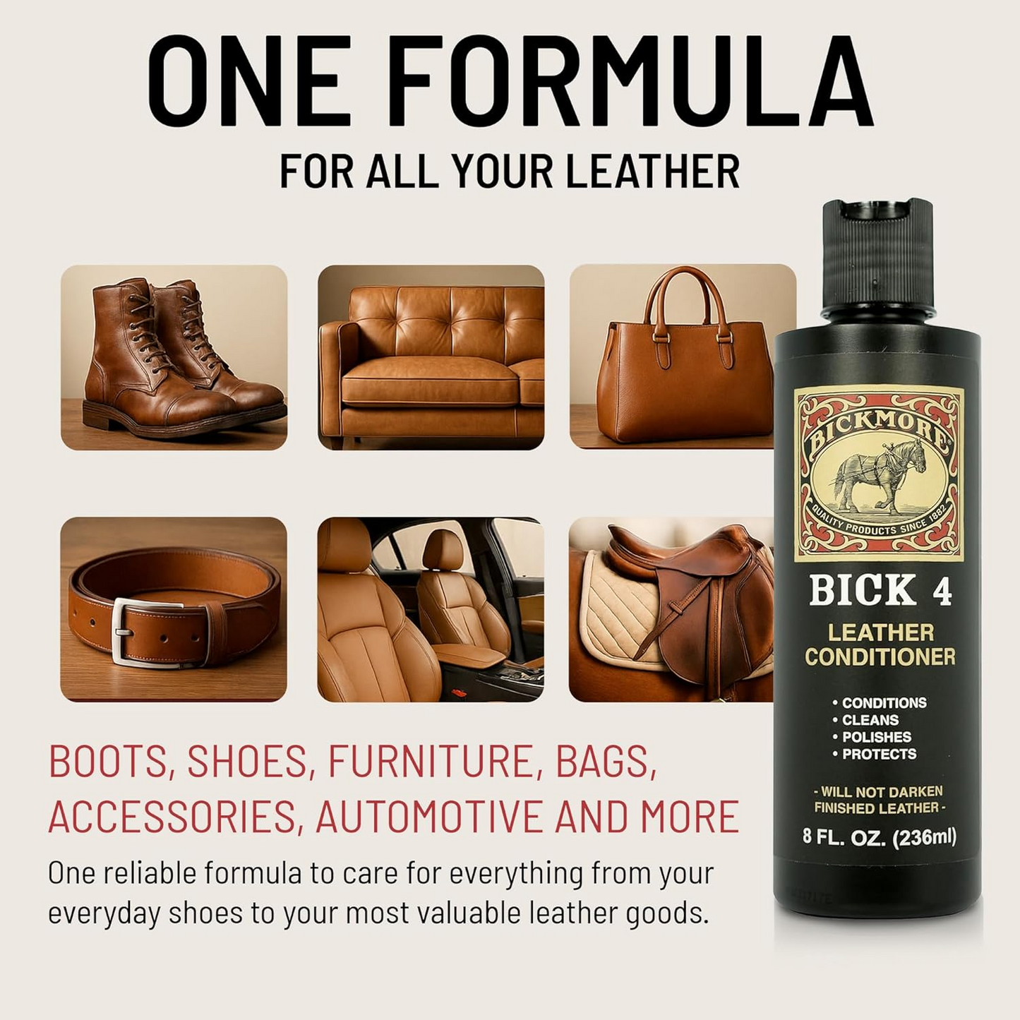 Bickmore Bick 4 Leather Conditioner – 8 oz
