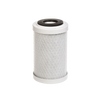 Replacement carbon filter with white plastic end caps and hexagonal mesh pattern, designed for water treatment in Farm, Garden & Tool, Appliances, and Emergency Supplies collections.