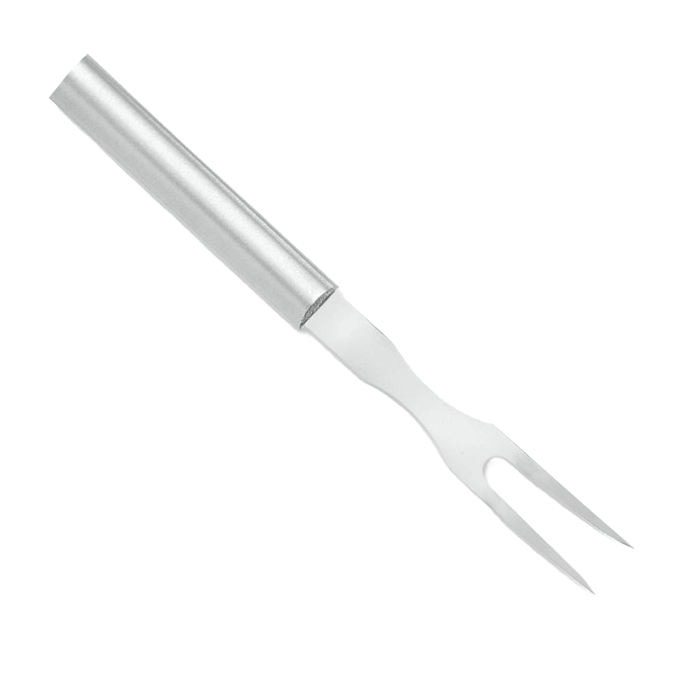 Handcrafted carving fork with long stainless steel tines and smooth metal handle, made in USA, ideal for Kitchen & Food, Storage and Serving, USA Made, Best Sellers, and Promo Eligible collections.