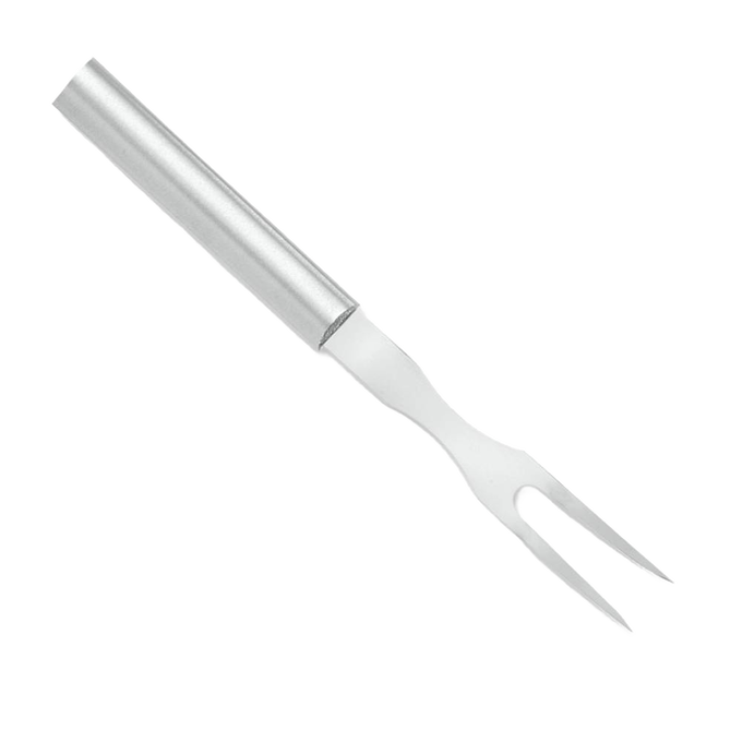 Handcrafted carving fork with long stainless steel tines and smooth metal handle, made in USA, ideal for Kitchen & Food, Storage and Serving, USA Made, Best Sellers, and Promo Eligible collections.