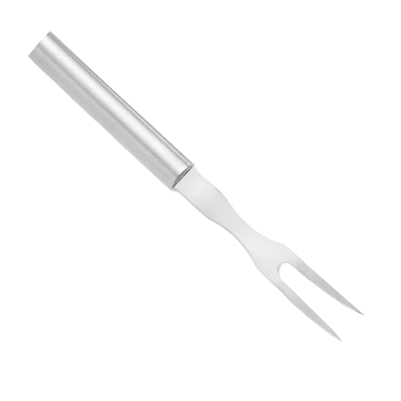 Handcrafted carving fork with long stainless steel tines and smooth metal handle, made in USA, ideal for Kitchen & Food, Storage and Serving, USA Made, Best Sellers, and Promo Eligible collections.