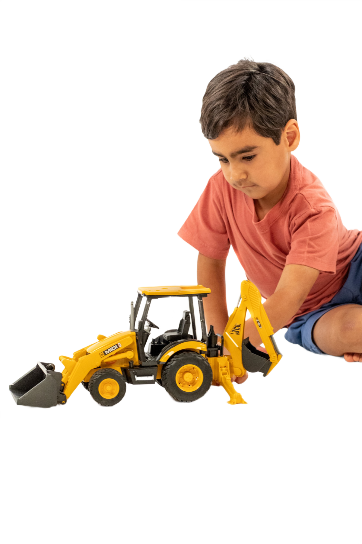 Bruder Toys JCB MIDI CX Backhoe Loader - 1:16 Scale