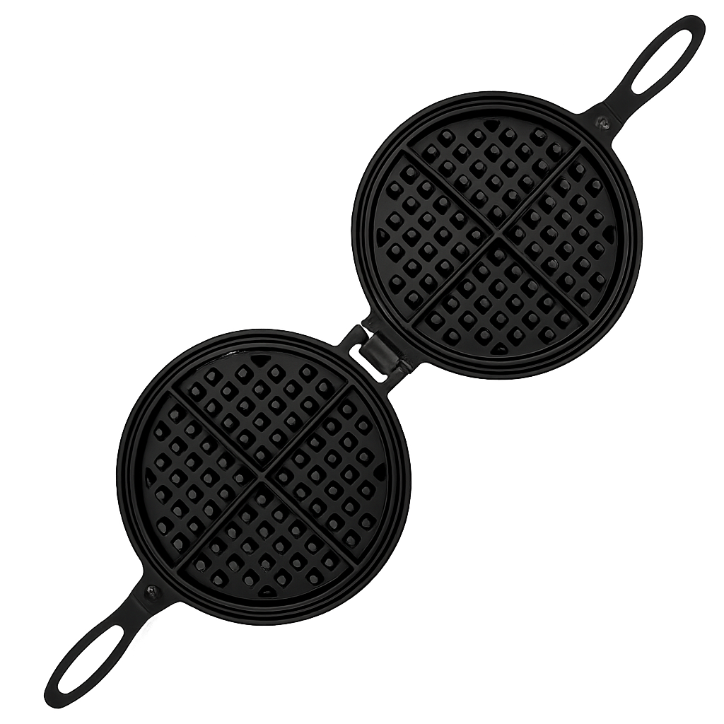 Stovetop Cast Iron Waffle Maker