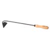 Handcrafted DeWit Dutch garden hoe with a balanced, hand-forged steel blade and smooth natural wood handle engraved with the brand, designed for precise weed removal beneath soil, ideal for Farm, Garden & Tool, Garden Accessories, Best Sellers, and Promo Eligible collections.