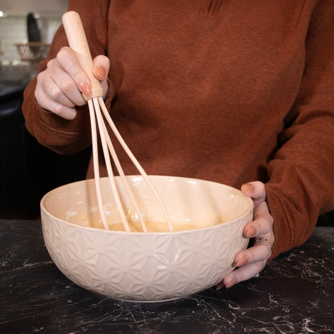 German-Made Beechwood Whisk