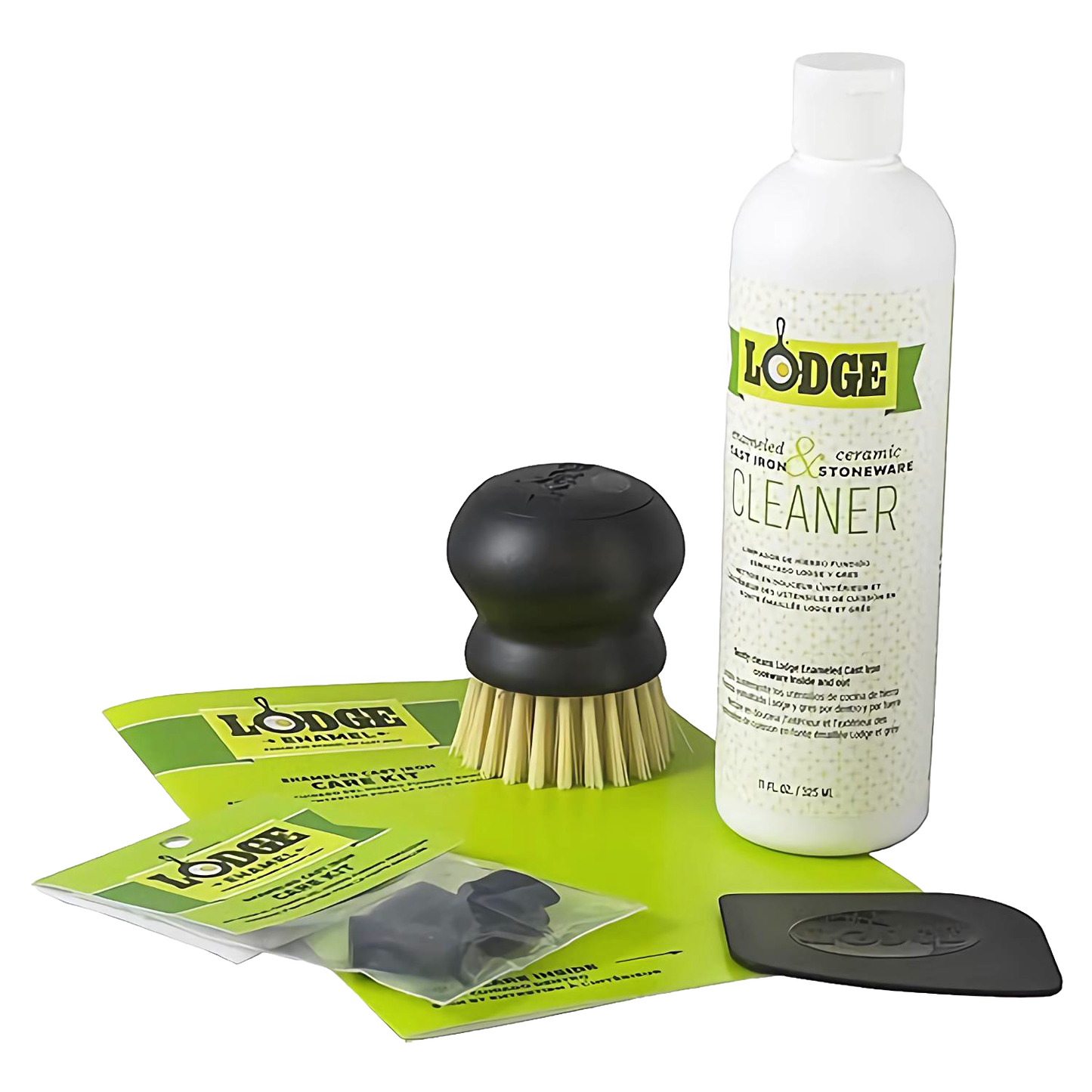 Lodge Enameled Cast Iron and Ceramic Stoneware Care Kit