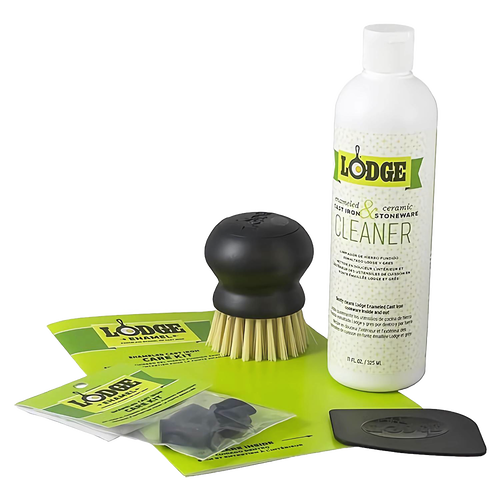 Lodge Enameled Cast Iron and Ceramic Stoneware Care Kit
