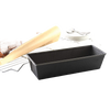 Durable heavy gauge steel loaf pan with textured nonstick surface and tapered sides, designed for versatile baking in Kitchen & Food, Cookware, and Baking Supplies collections.