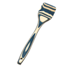 Durable pakkawood spatula featuring a handcrafted layered blue and natural wood pattern, ideal for Kitchen & Food, Kitchen Gadgets, Cooking and Baking Helpers, Storage and Serving, and Best Sellers collections.