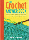 Bright yellow cover of a crocheting guidebook featuring a turquoise yarn work and wooden crochet hook, ideal for Sewing and Quilting, Home & Decor, and Best Sellers collections.