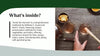 Open cookbook page showing detailed description of preservation techniques for fruits, vegetables, and herbs, with images of herbal tea preparation, fitting Toys, Books & Games and Canning and Preserving Books collections.