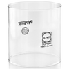 Clear borosilicate glass globe component designed for pressure lamps, crafted for durability and heat resistance, featured in Lamps & Lighting and Parts and Accessories collections.