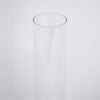 Clear cylindrical glass chimney designed as a replacement part for deluxe brass hanging lamps, suitable for Lamps & Lighting, Parts and Accessories, and Chimneys and Globes collections.