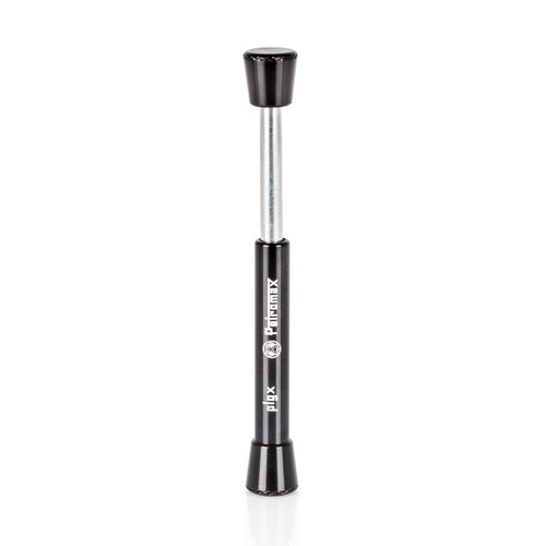 Portable fire plunger with black casing and metal rod, designed for reliable firestarting in camping, emergency supplies, and farm, garden, and tool collections.