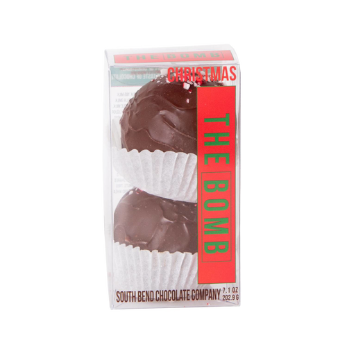 Unique handcrafted hot chocolate bombs with crushed peppermint topping in white paper cups, made in USA, perfect for Kitchen & Food, Snacks and Sweets, Beverages, USA Made, Best Sellers, and Promo Eligible collections.