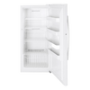 Open upright freezer with wire shelves and door bins, showcasing spacious interior designed for efficient storage, handcrafted and Amish made in the USA for reliable use in Appliances and Best Sellers collections.