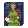 Festive 12 Days of Hot Chocolate Advent Calendar with 12 single-serve holiday-flavored hot chocolate mixes, handcrafted for cozy enjoyment, ideal for Kitchen & Food, Snacks and Sweets, and Beverages collections.
