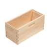 Handcrafted Amish made wooden bee box designed for 5 deep frames, unpainted and fully assembled, ideal for beekeeping supplies and farm garden tool collections in the USA.
