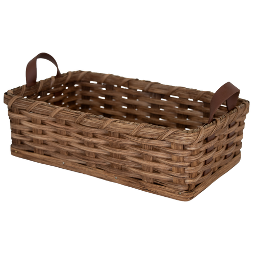 Handwoven Dinner Roll Basket - Amish Made