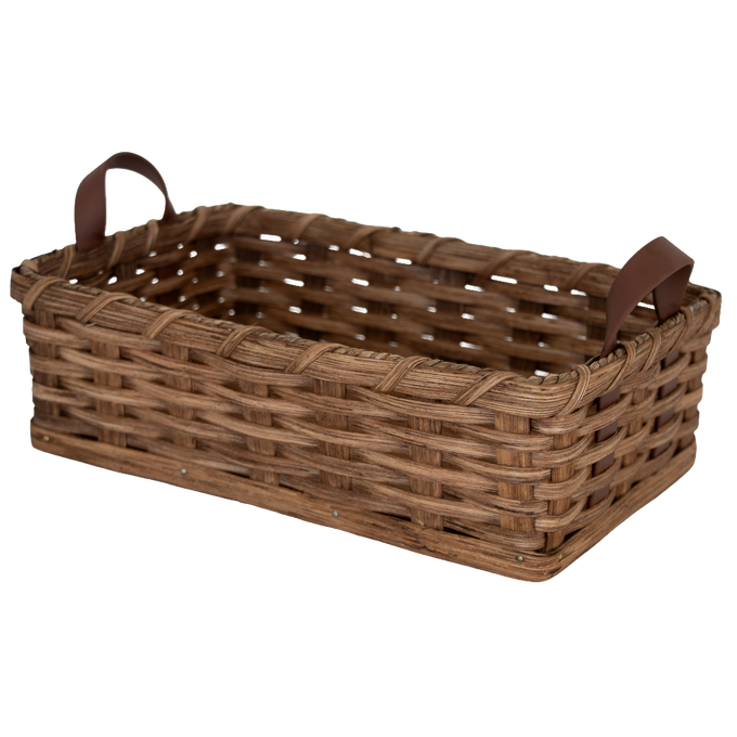 Handwoven Dinner Roll Basket - Amish Made
