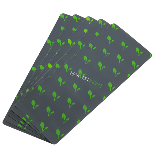 Set of reusable gray silicone freeze drying mats with green leaf pattern and logo, designed for easy cleanup, part of Kitchen & Food, Food Preservation, Drying, Best Sellers, and Promo Eligible collections.